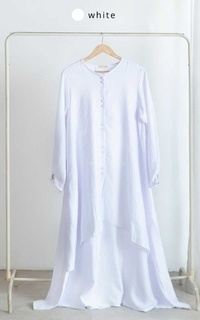 Tunic WAFTA - MALACCA ABAYA WHITE