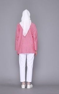 Blus Artie | Lavana Top Blouse Wanita Oversize Red-686286