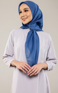 Hijab Polos Everyday Scarf - Federal Blue