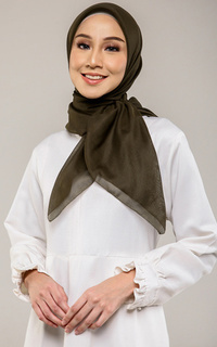 Hijab Polos Everyday Scarf - Chocolate Brown