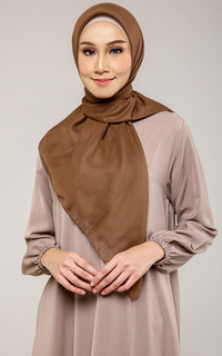 Hijab Polos Everyday Scarf - Brown Sugar