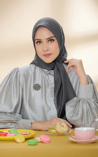 Hijab Polos Everyday Scarf - Nine Iron