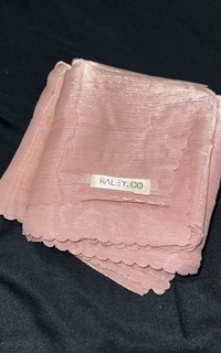 Pashmina Pashmina Shimmer Silk Lasercut Original Premium Rosepink-686717