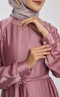 Gamis Dena Dress Plain Blush Blush-686877