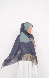 Printed Scarf Voal Signature Premium - Forest (Motif Series by Zilkalabel)