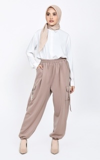 Pants Jogger Cargo Scuba Luna