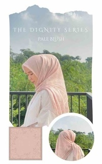Printed Scarf The Dignity Series - Pale Blush