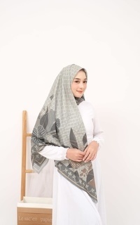 Printed Scarf Voal Signature Premium - Nature (Motif Series by Zilkalabel)