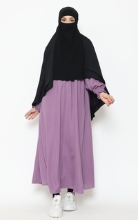 Gamis Allev Gamis Wanita Amara Dress - Purple