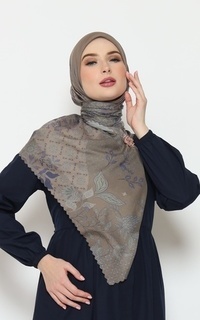 Printed Scarf HESSYA CASSIA SERIES_ARMY