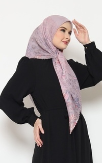 Printed Scarf HESSYA CASSIA SERIES_PINK