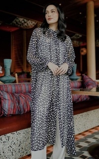 Long Dress Ruya Shirt Dress - Navy