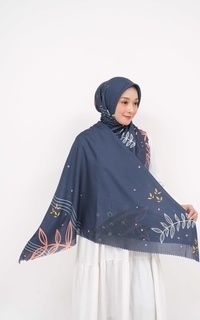 Printed Scarf Voal Signature Premium - Darken (Motif Series by Zilkalabel)