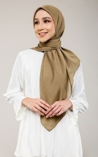 Hijab Polos Hijab Savra Anti Wringkle Coffee Brown