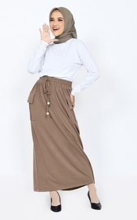 Rok Kargo Emma Skirt In Brown