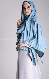 Cape Ertania Ziper Hoodie Deep Sky Blue-69241