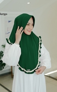 Plain Scarf Azalea Bergo - Allsize