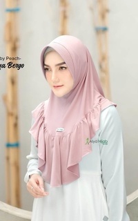 Hijab Polos Atiqa Bergo size M - Alya Hijab by Naja