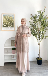 Naya Outer Organza Brown