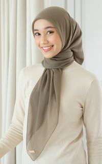 Plain Scarf Kirana Paris Plain Japan Natural-696457