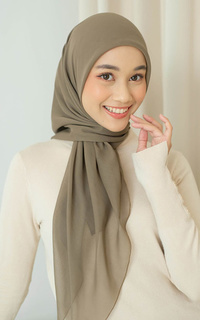 Plain Scarf Kirana Paris Plain Japan Natural-696458