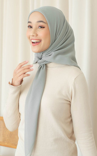 Plain Scarf Kirana Paris Plain Japan Sage-696463