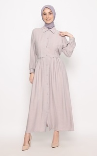 Long Dress Nayana Dress - Grey