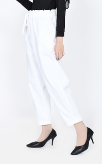 Celana Celana Jeans Baggy Putih White-698272