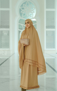 Mukena Casa Prayer Robe - Brown Sugar