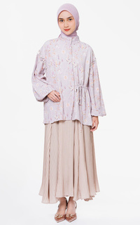 Blus Jenna and Kaia - Madya Top - Kemeja Motif Wanita Lengan Panjang