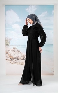 Long Dress Coastal Appeal Outer Black