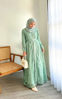 Long Dress Sabena Dress Sage