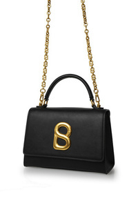 Bag Alva Sling Bag with Top Handle - Black