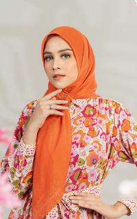 Hijab Motif Today's Scarf - Pumpkin