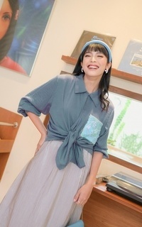 Kemeja Shirt Mermaid - Pocket  Tosca 