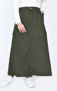 Skirt Longskirt Cargo Jennie