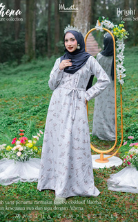 Gamis Maetha - Gamis Motif Wanita Dewasa Athena Series Size Standar