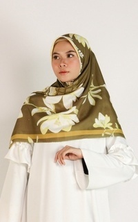 Hijab Motif Nayanika Hijab / Jilbab / Kerudung Voal Ultrafine Motif Mizan