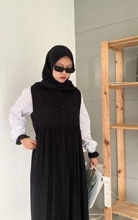 Gamis Tavy Dress Black