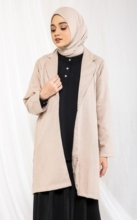 Blazer Fashion Muslim Blazer Wanita - Dalia Aira Tortilla