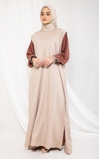 Long Dress Fashion Muslim Inner Sleeveless - Sarai Tortilla