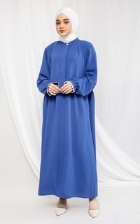 Fashion Muslim Dress Half Placket - Hannah Denim