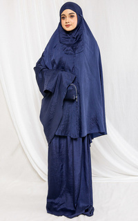 Mukena Mukena Dewasa Parasut Premium  - Alaya Navy