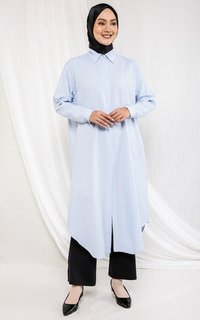 Long Dress Alma Dress  Blue