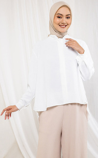 Blus Adzkiya Tops Broken White