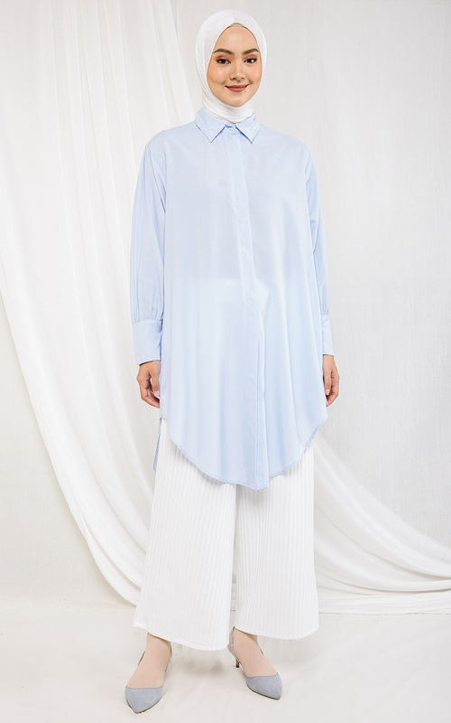 Tunik - Camilla Tunic Blue - Blue