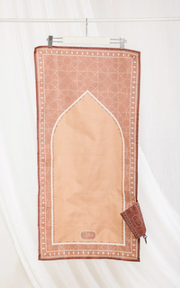 Sajadah Sajadah Tiara 076 Barra Malik Travel Micro Brown