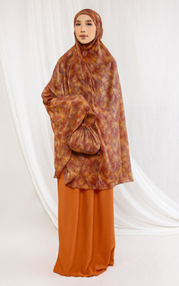 Mukena Tiara 541 Fayora Laiqa Orange