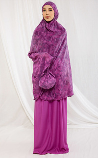 Mukena Tiara 541 Fayora Laiqa Purple