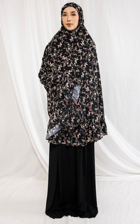 Mukena Shiva 156 Shafana Bianca  Black